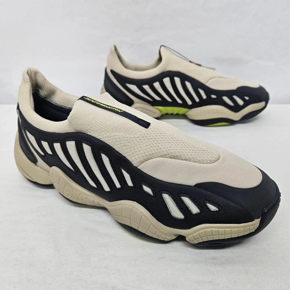 Adidas Intimidation SLO Slip-On Shoes JS0824 Wonder Beige Black Mens Size‎ 11.5